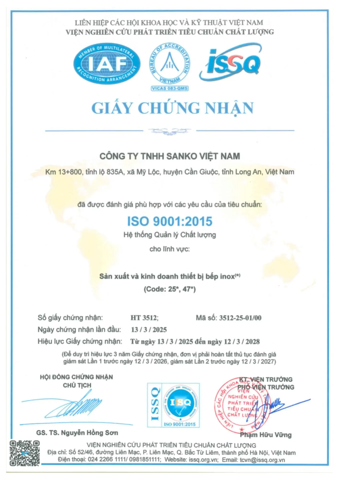 Bảo Chứng Chất Lượng Quốc Tế Từ Chuyên Gia Ngành Bếp