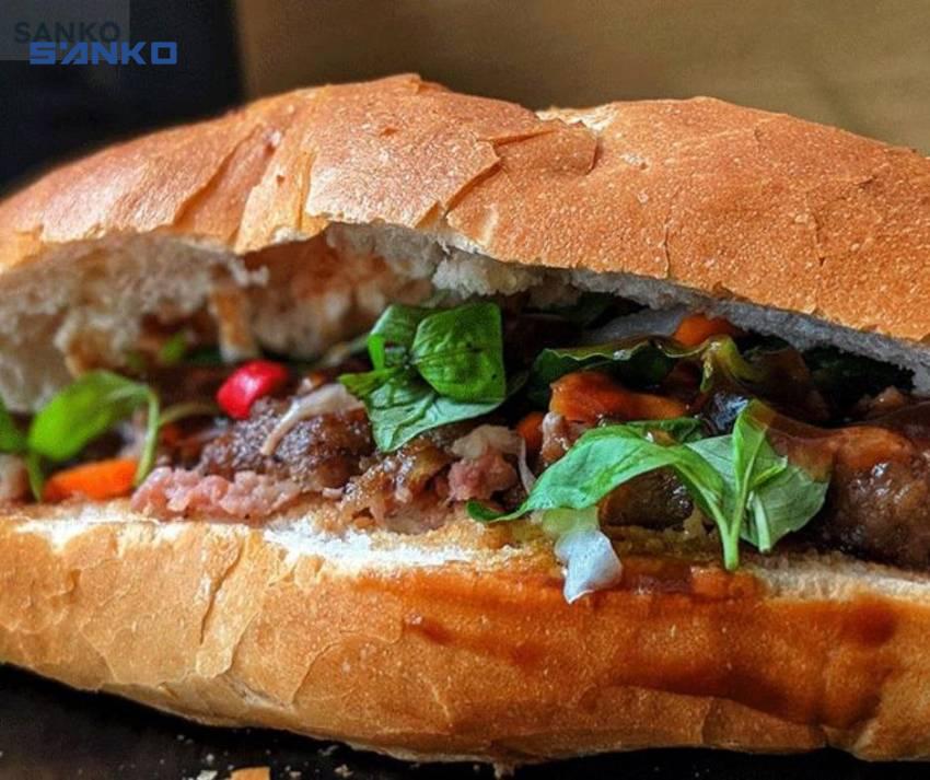 cách làm bánh mỳ thịt nướng