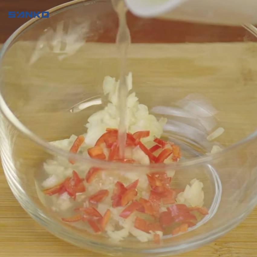 cách làm sa lát củ quả