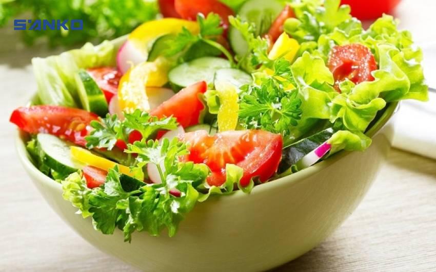 cách làm sa lát củ quả