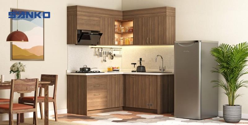 Ưu Điểm Của Mẫu Tủ Bếp Chữ L Cho Nhà Nhỏ Bằng Gỗ
