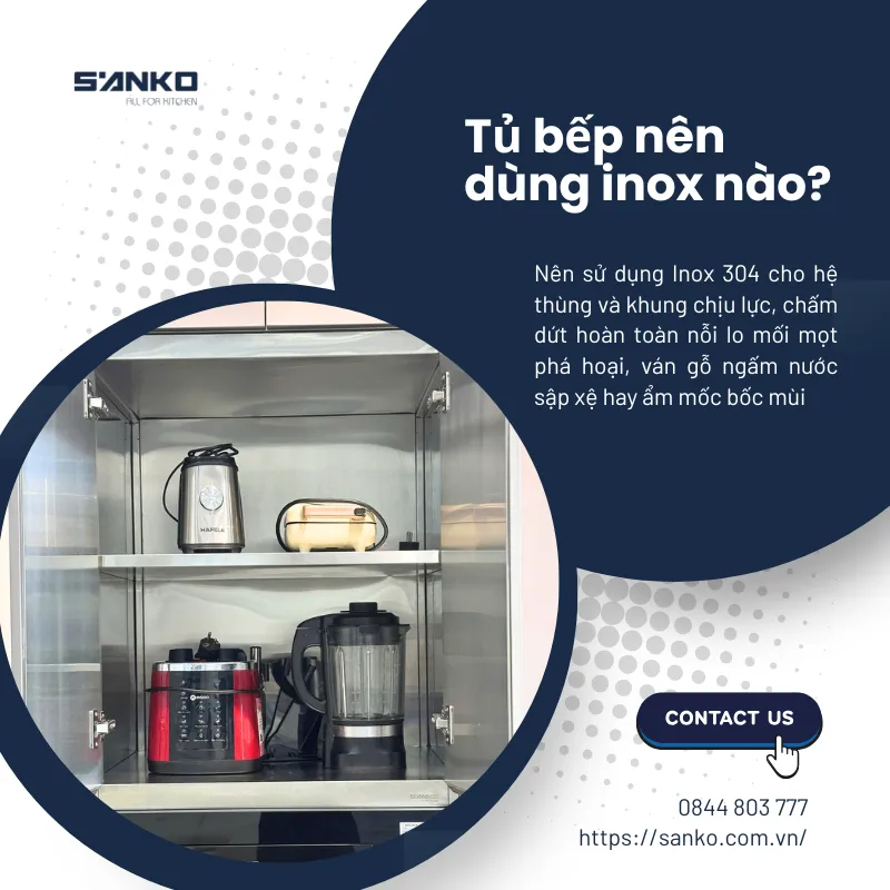 nên dùng inox gì