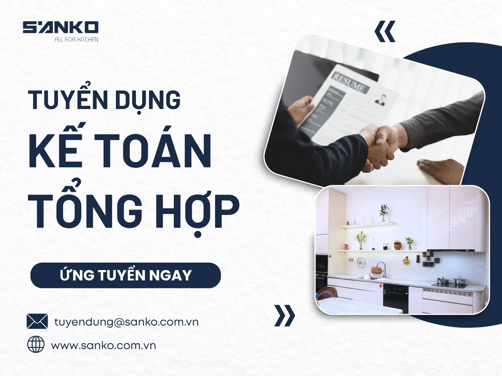 Sanko tuyển dụng kế toán tổng hợp