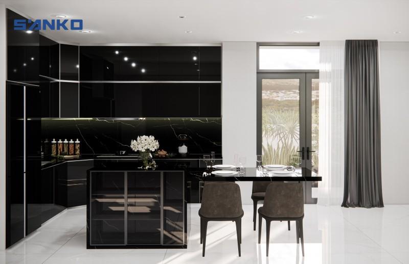 Kinh Nghiệm Lựa Chọn Tủ Bếp Inox Cánh Kính Phù Hợp Với Nhà Việt