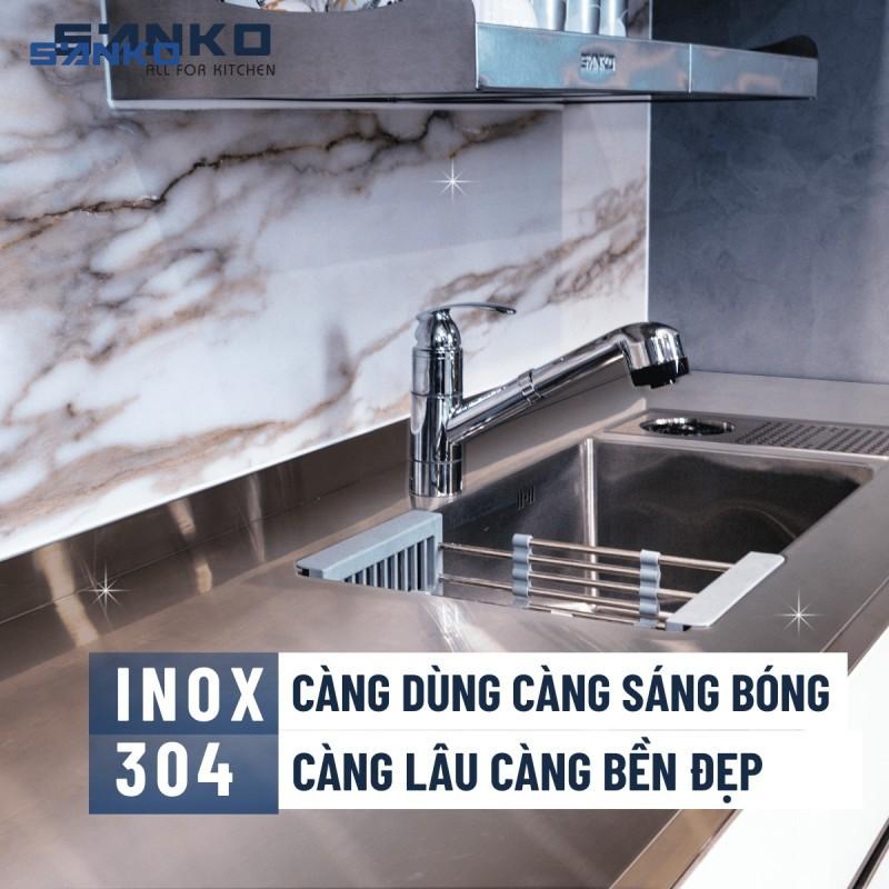 Vì sao tủ bếp inox 304 Sanko là lựa chọn tối ưu cho mọi căn bếp?