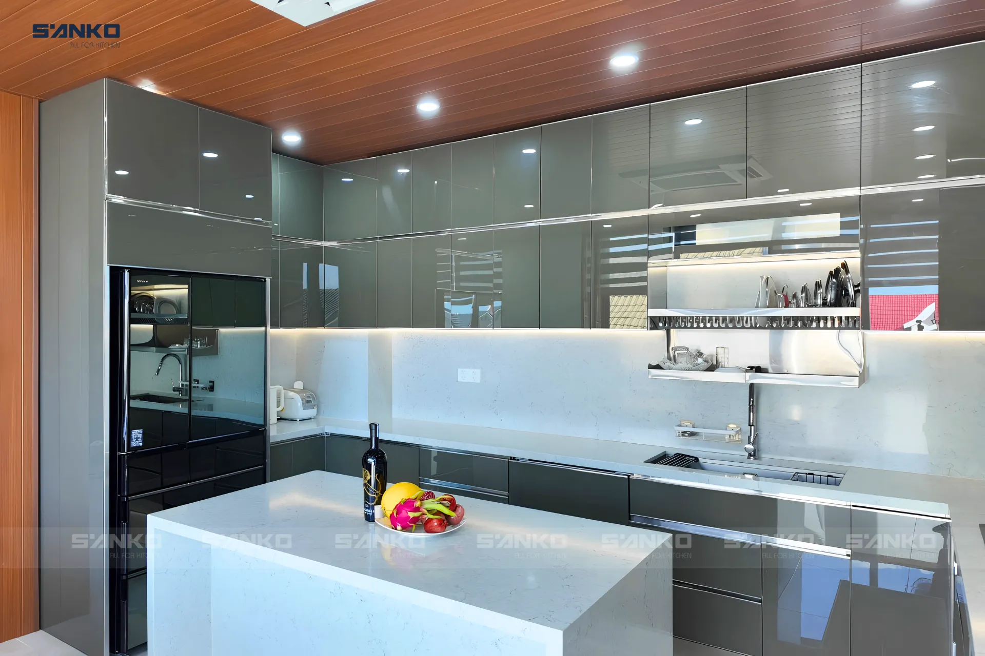 thi công tủ bếp Cà Mau