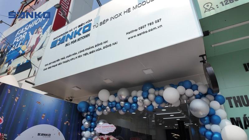 Showroom Sanko Long Khánh – nơi bạn bắt đầu và trải nghiệm tủ bếp tương lai