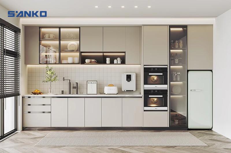 Thiết Kế Tủ Bếp Dài 4m: Tối Ưu Không Gian Cho Mọi Gia Đình