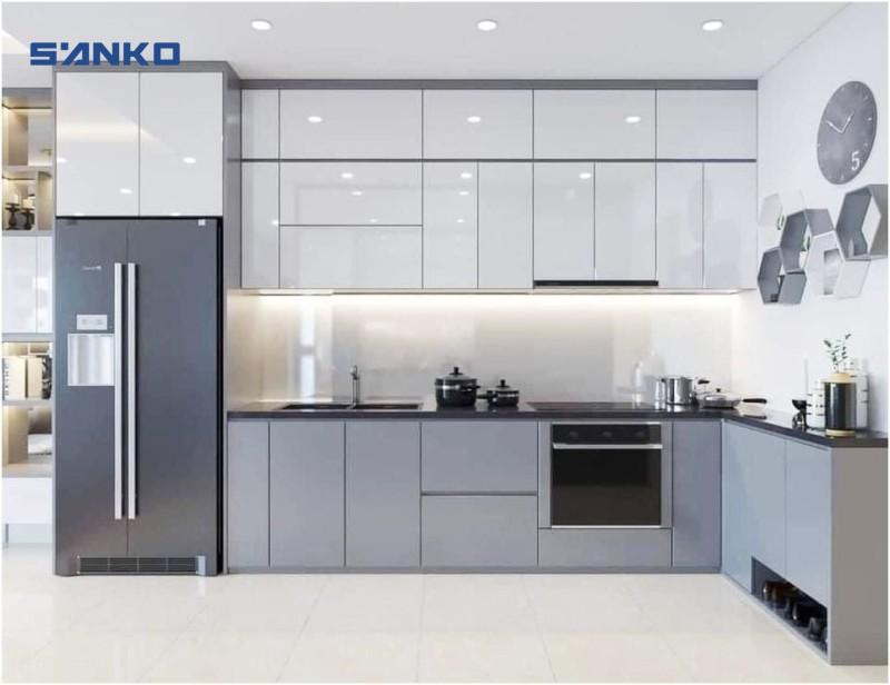 tủ bếp acrylic có tốt không