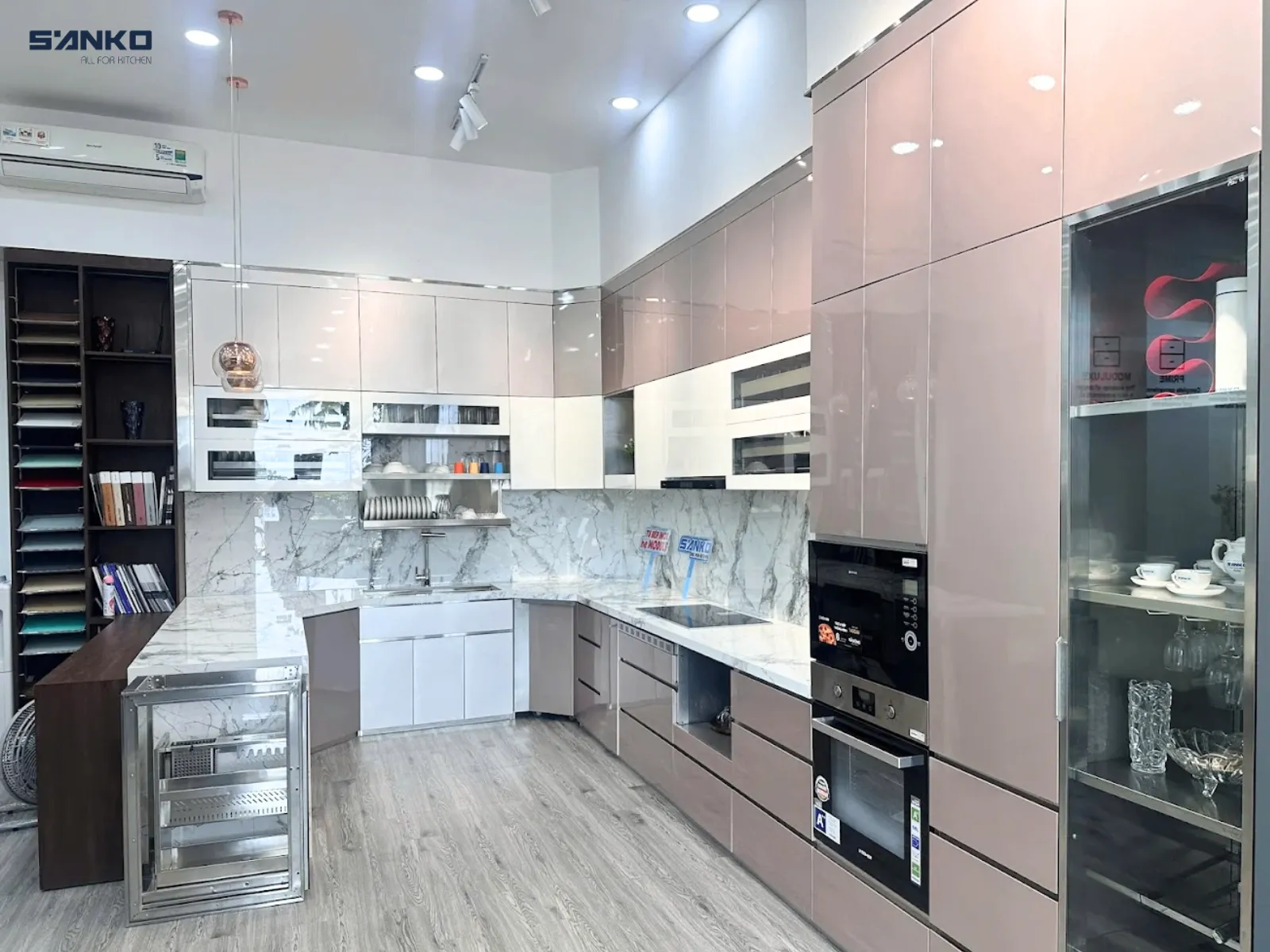 tủ bếp inox 304 đẹp