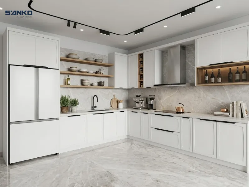 Tủ bếp inox nhập khẩu